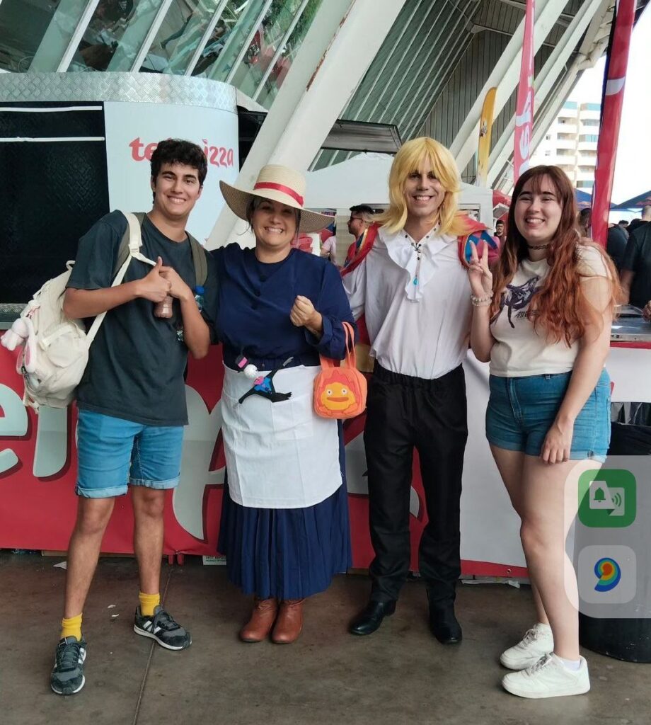 Ejemplo de gente bonita que nos acompañó en el evento. TLP Tenerife 2024.